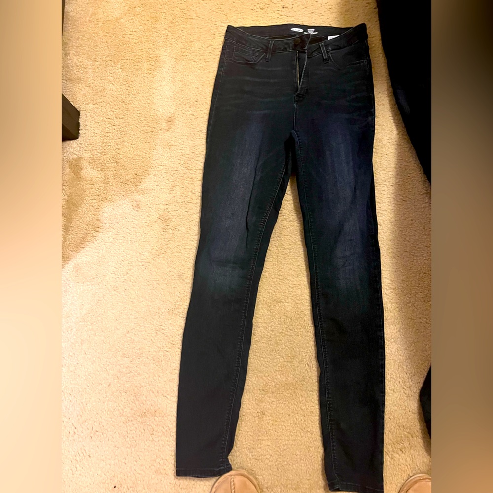 Old Navy High Rise Rockstar skinny jeans
